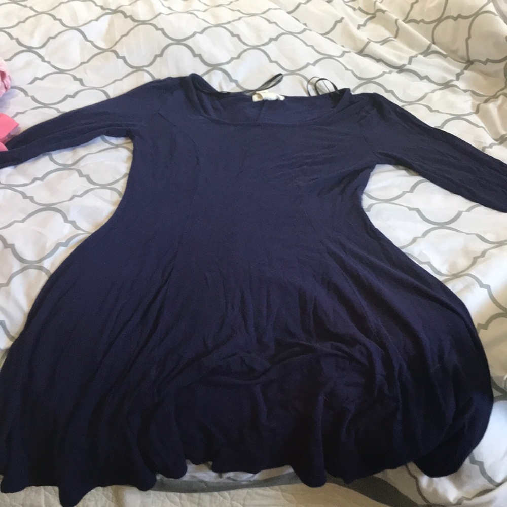 Navy blue dress
